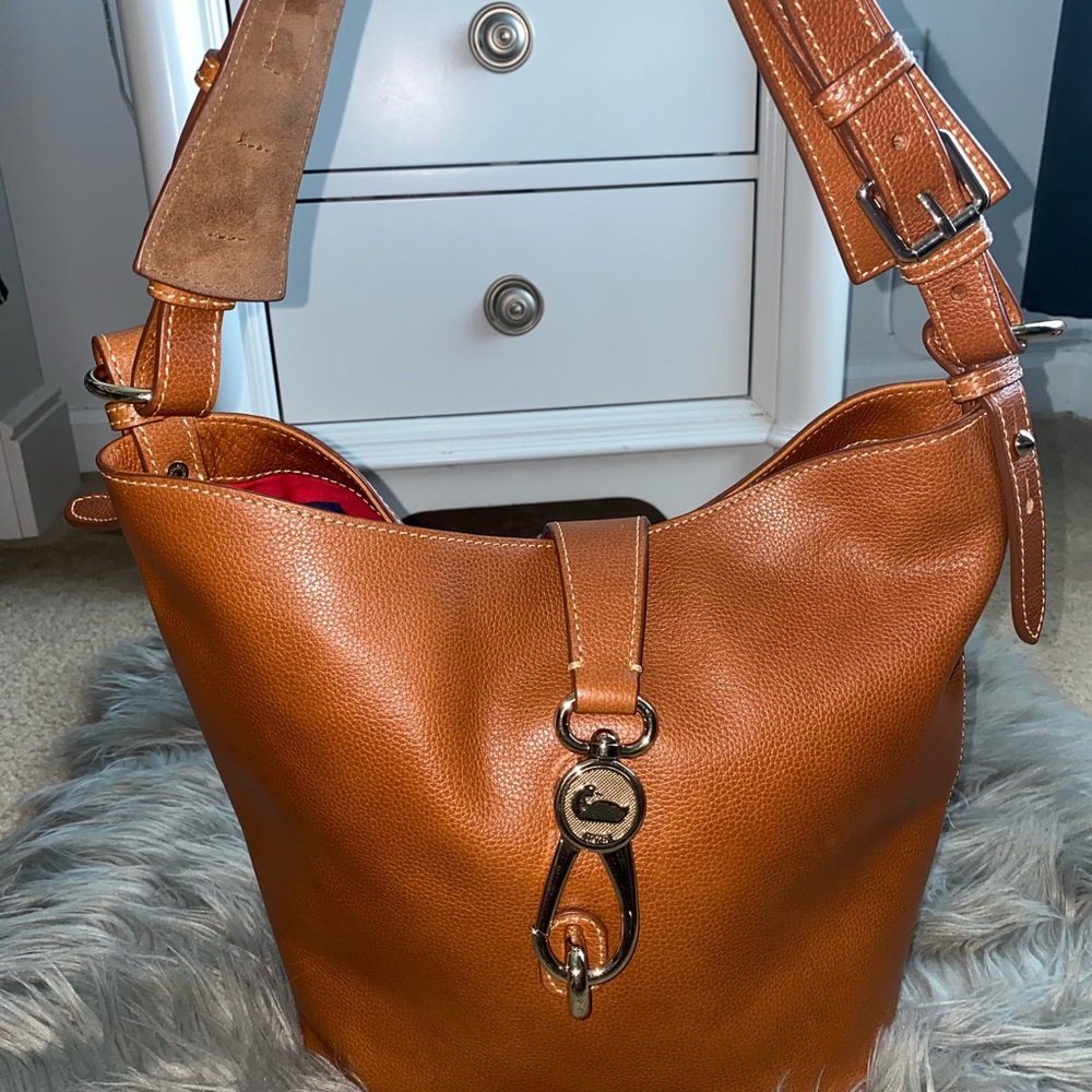Brown Leather Dooney and Bourke
